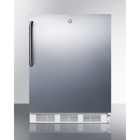 Summit Appliance Div. Summit-ADA Comp All-Refrigerator For Freestanding Use, S/S Door, Lock FF6LW7SSTBADA